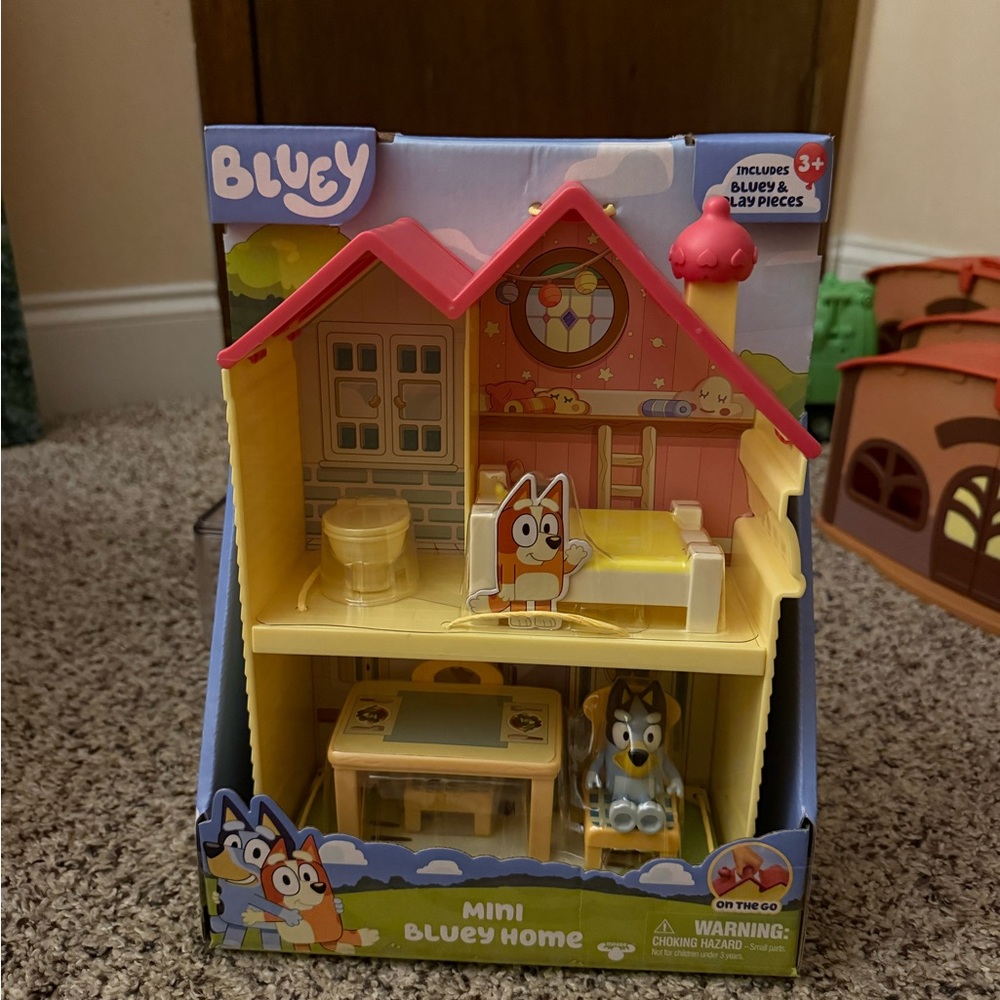 Mini Bluey Home Playset